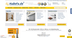 Desktop Screenshot of habefa.de