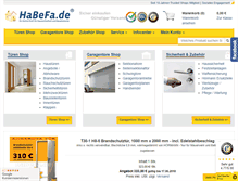 Tablet Screenshot of habefa.de